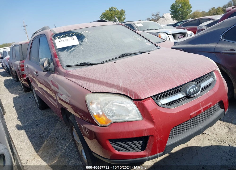 2010 KIA SPORTAGE LX VIN: KNDKG3A40A7723332
