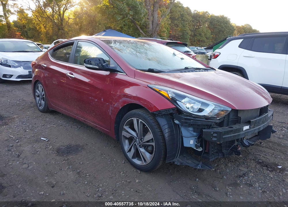 2016 HYUNDAI ELANTRA LIMITED VIN: 5NPDH4AE9GH679758