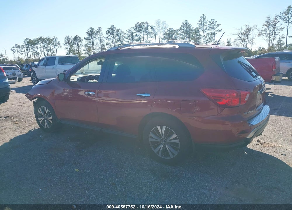 2017 NISSAN PATHFINDER SV VIN: 5N1DR2MN5HC628568