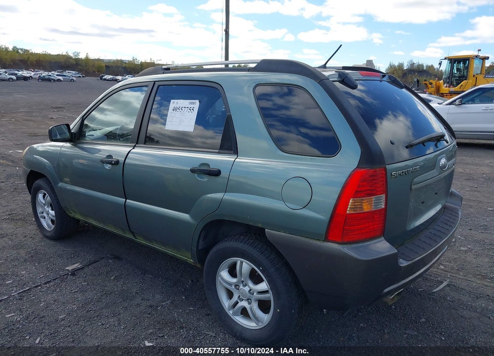 2007 KIA SPORTAGE LX V6 VIN: KNDJE723X77416970