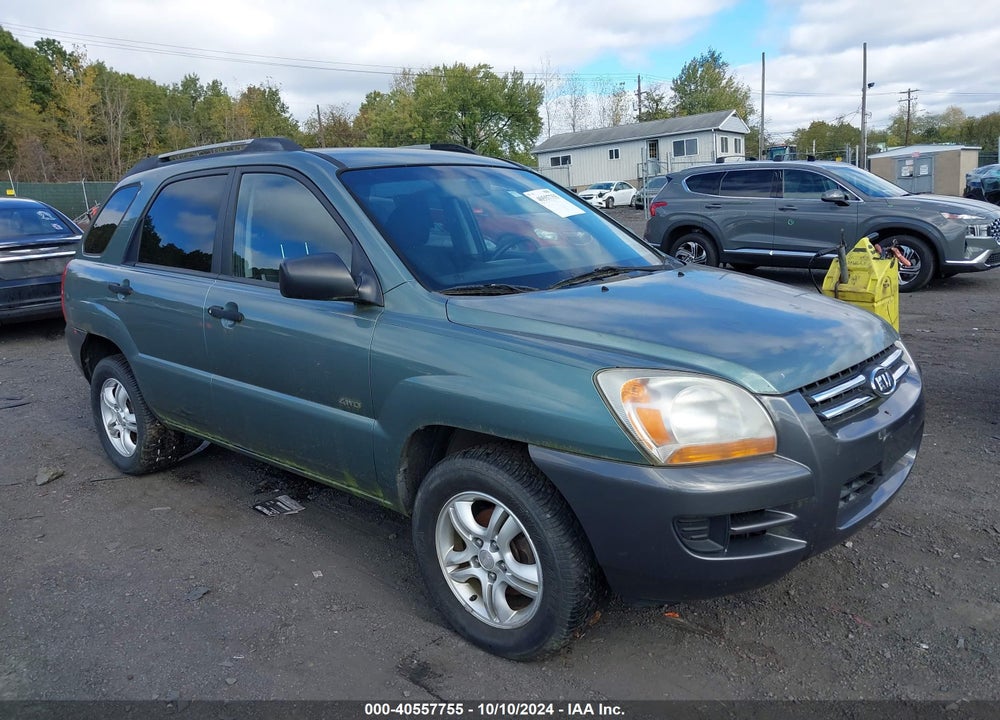 2007 KIA SPORTAGE LX V6 VIN: KNDJE723X77416970