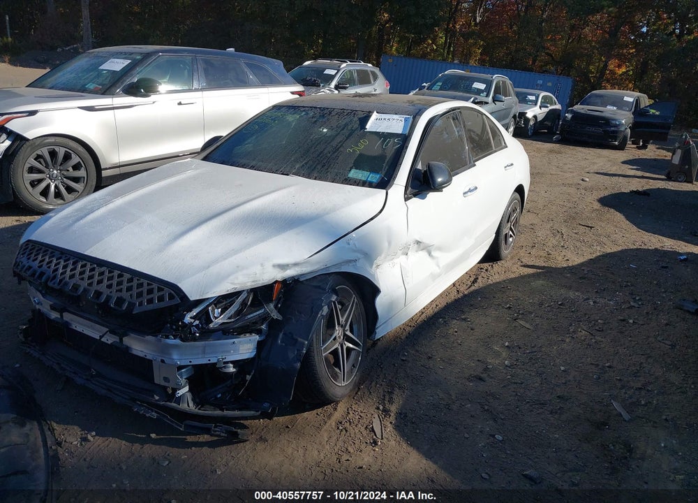 2022 MERCEDES-BENZ C 300 4MATIC VIN: W1KAF4HB5NR050871