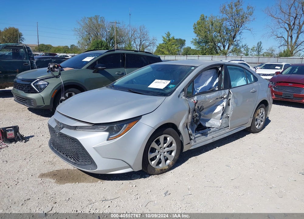2021 TOYOTA COROLLA LE VIN: 5YFEPMAE5MP231281