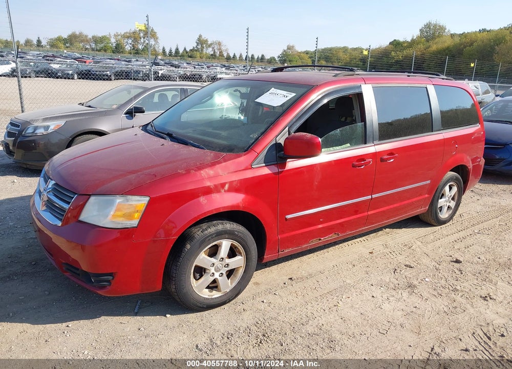2008 DODGE GRAND CARAVAN VIN: 1D8HN54P98B123192