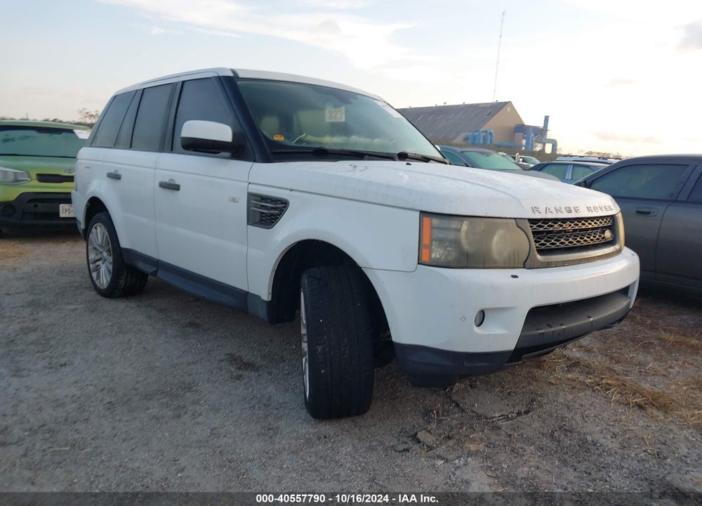 2011 LAND ROVER RANGE ROVER SPORT HSE VIN: SALSK2D44BA291698