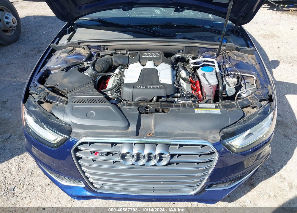 2014 AUDI S4 3.0T PREMIUM PLUS VIN: WAUDGAFL6EA127144