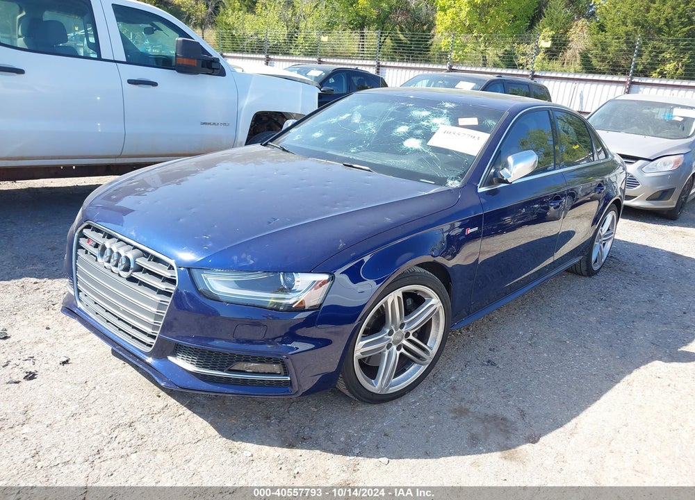 2014 AUDI S4 3.0T PREMIUM PLUS VIN: WAUDGAFL6EA127144