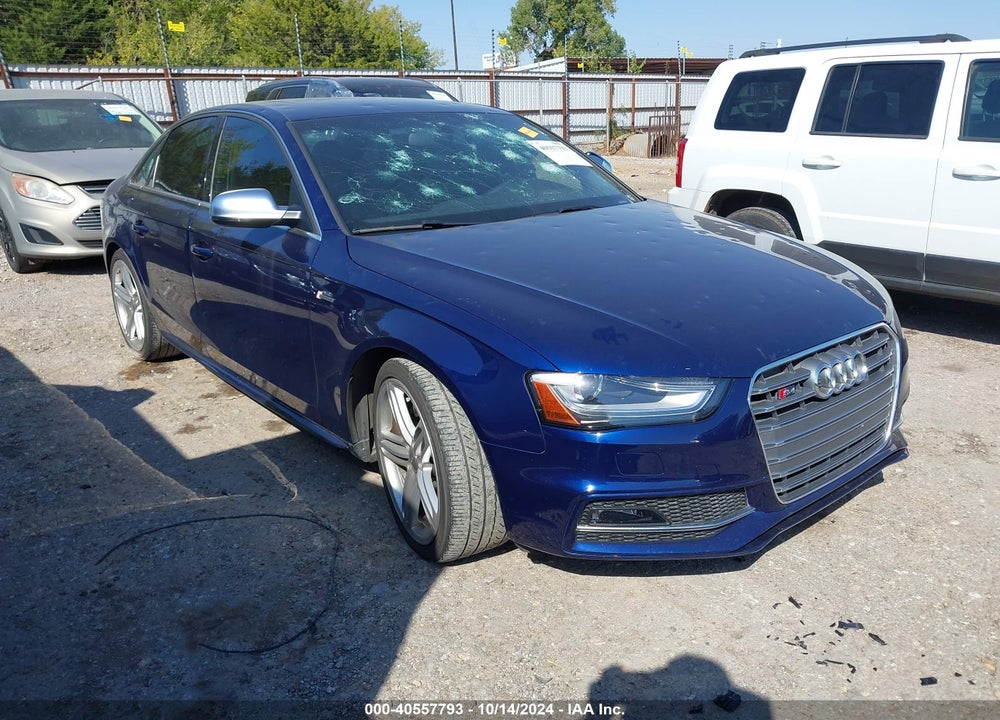 2014 AUDI S4 3.0T PREMIUM PLUS VIN: WAUDGAFL6EA127144