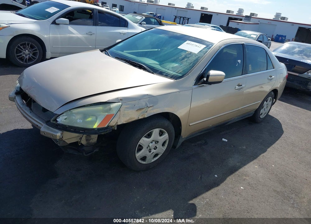 2005 HONDA ACCORD 2.4 LX VIN: 1HGCM56445A034843