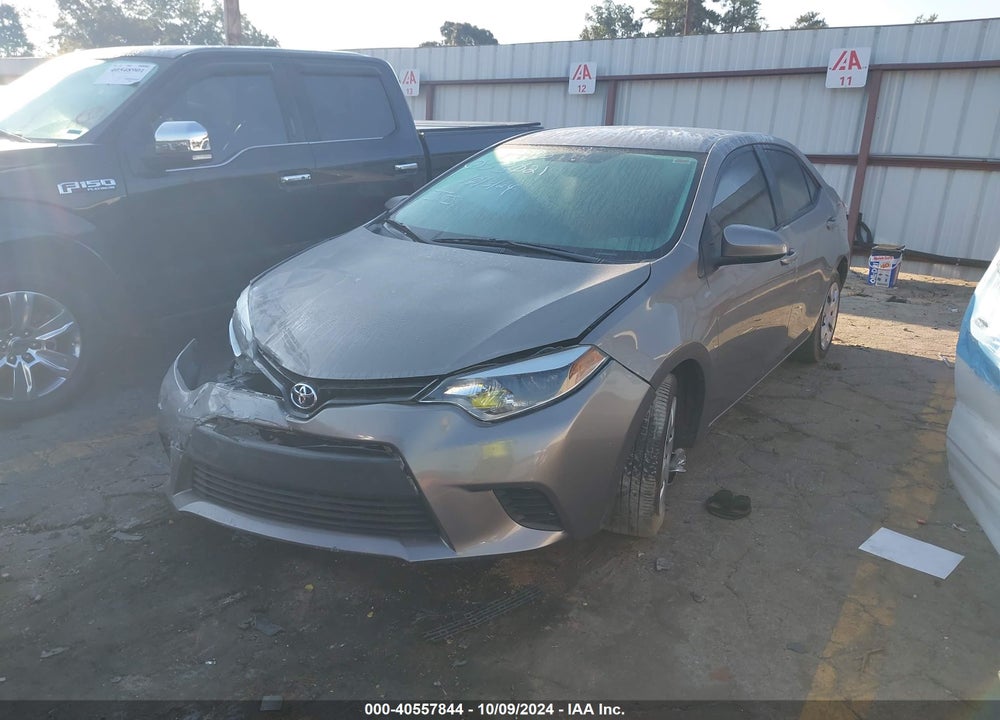 2014 TOYOTA COROLLA LE VIN: 2T1BURHE9EC053021