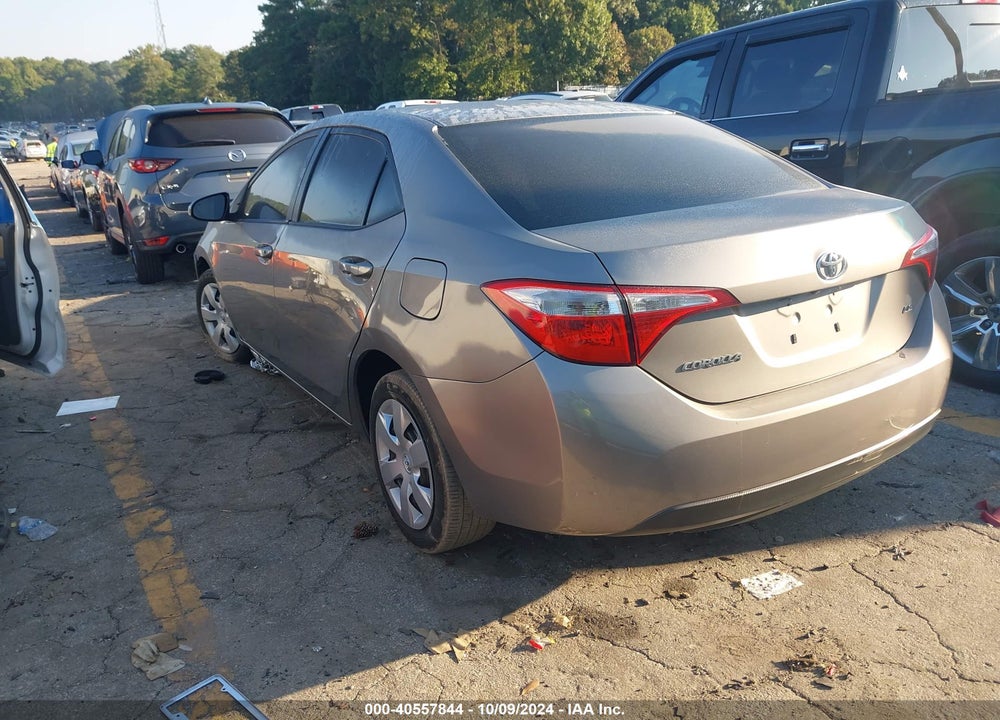2014 TOYOTA COROLLA LE VIN: 2T1BURHE9EC053021