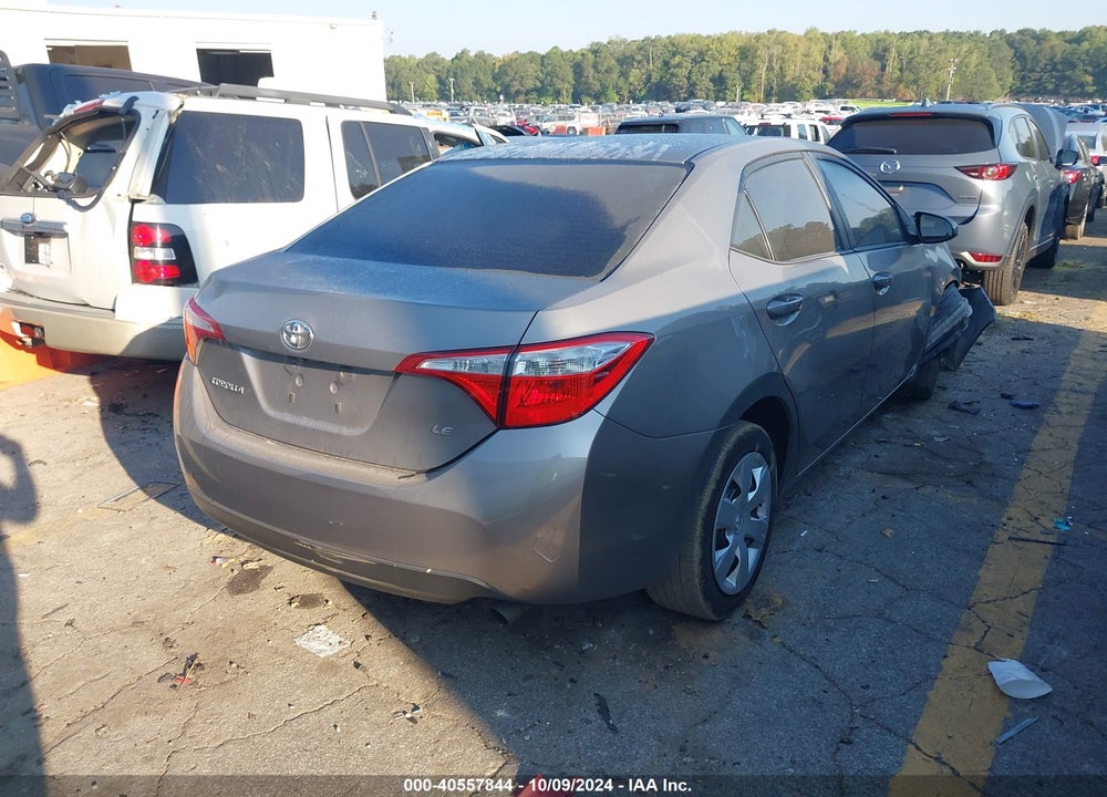 2014 TOYOTA COROLLA LE VIN: 2T1BURHE9EC053021
