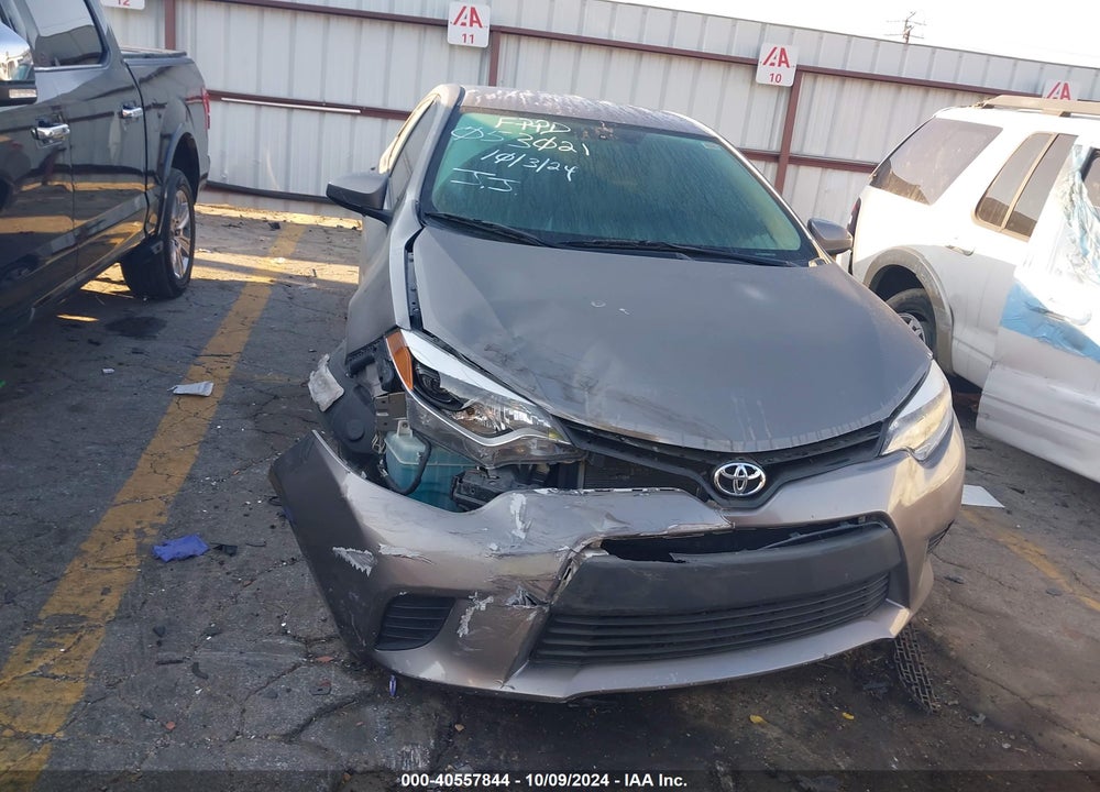 2014 TOYOTA COROLLA LE VIN: 2T1BURHE9EC053021