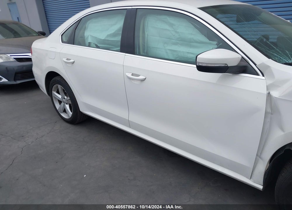 2015 VOLKSWAGEN PASSAT 1.8T SE VIN: 1VWBT7A34FC016725