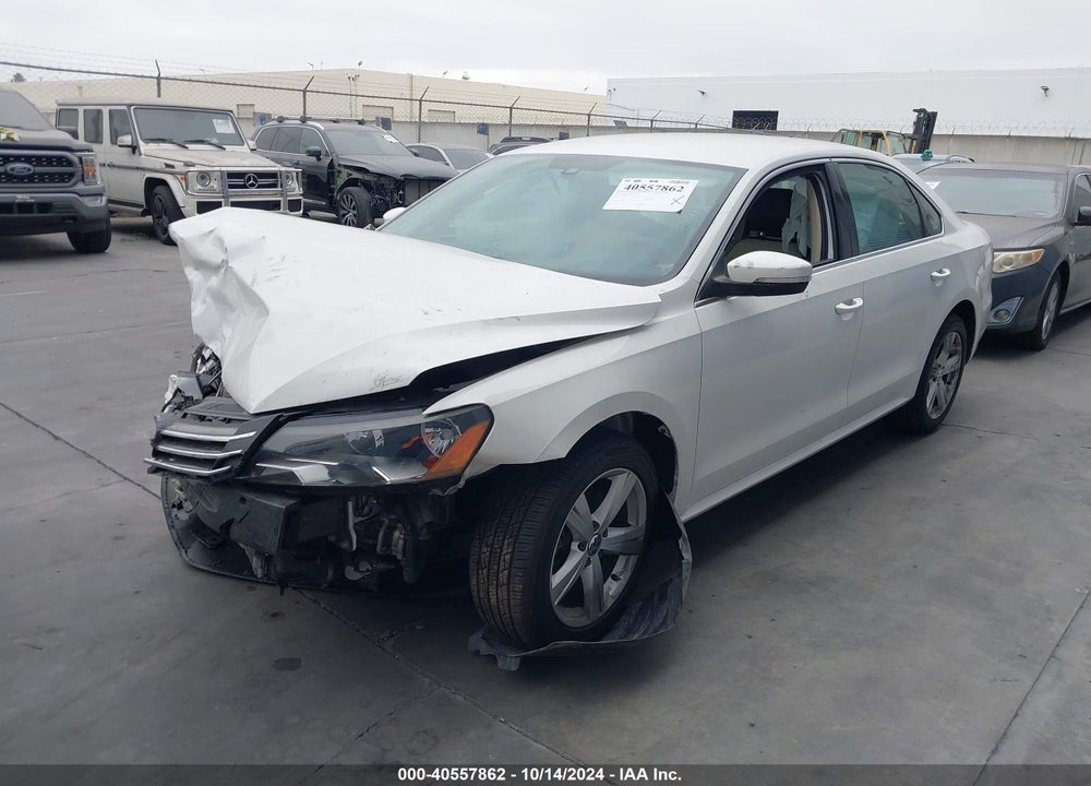2015 VOLKSWAGEN PASSAT 1.8T SE VIN: 1VWBT7A34FC016725