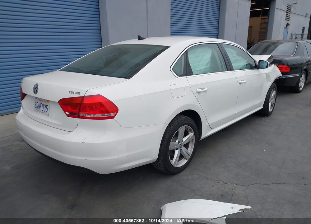 2015 VOLKSWAGEN PASSAT 1.8T SE VIN: 1VWBT7A34FC016725