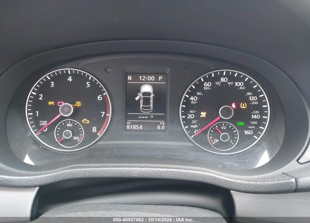 2015 VOLKSWAGEN PASSAT 1.8T SE VIN: 1VWBT7A34FC016725