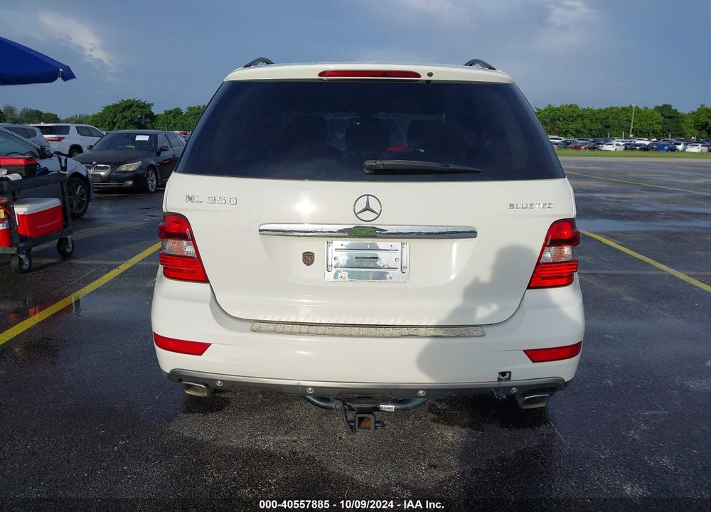 2011 MERCEDES-BENZ ML 350 BLUETEC 4MATIC VIN: 4JGBB2FB4BA746287
