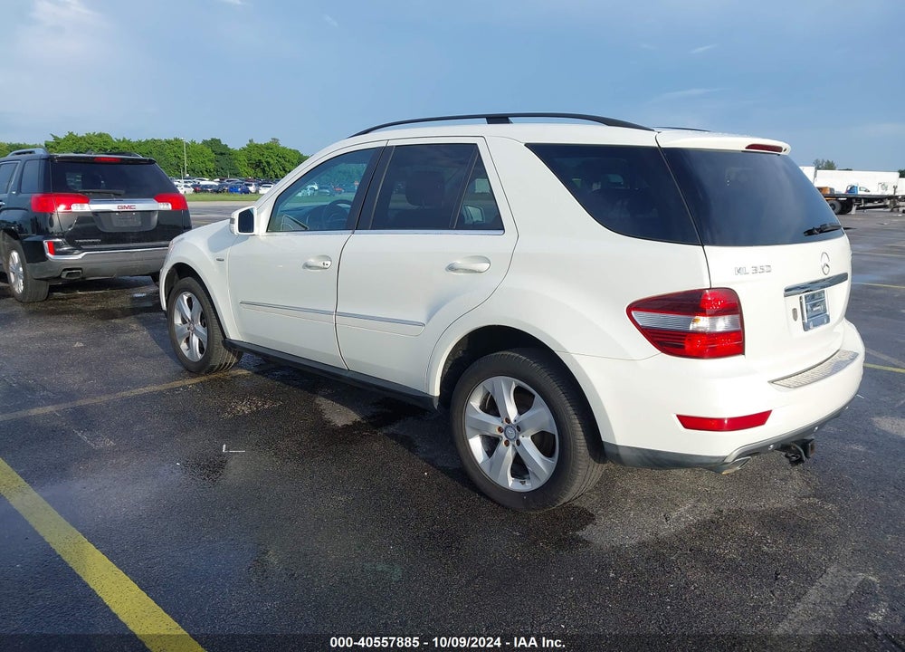 2011 MERCEDES-BENZ ML 350 BLUETEC 4MATIC VIN: 4JGBB2FB4BA746287
