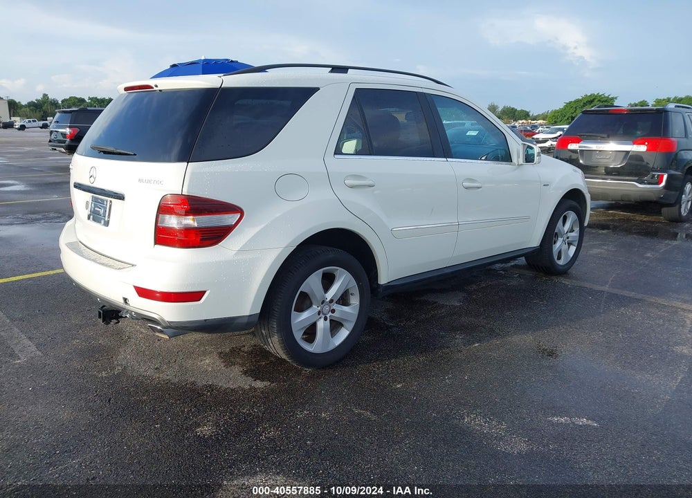 2011 MERCEDES-BENZ ML 350 BLUETEC 4MATIC VIN: 4JGBB2FB4BA746287