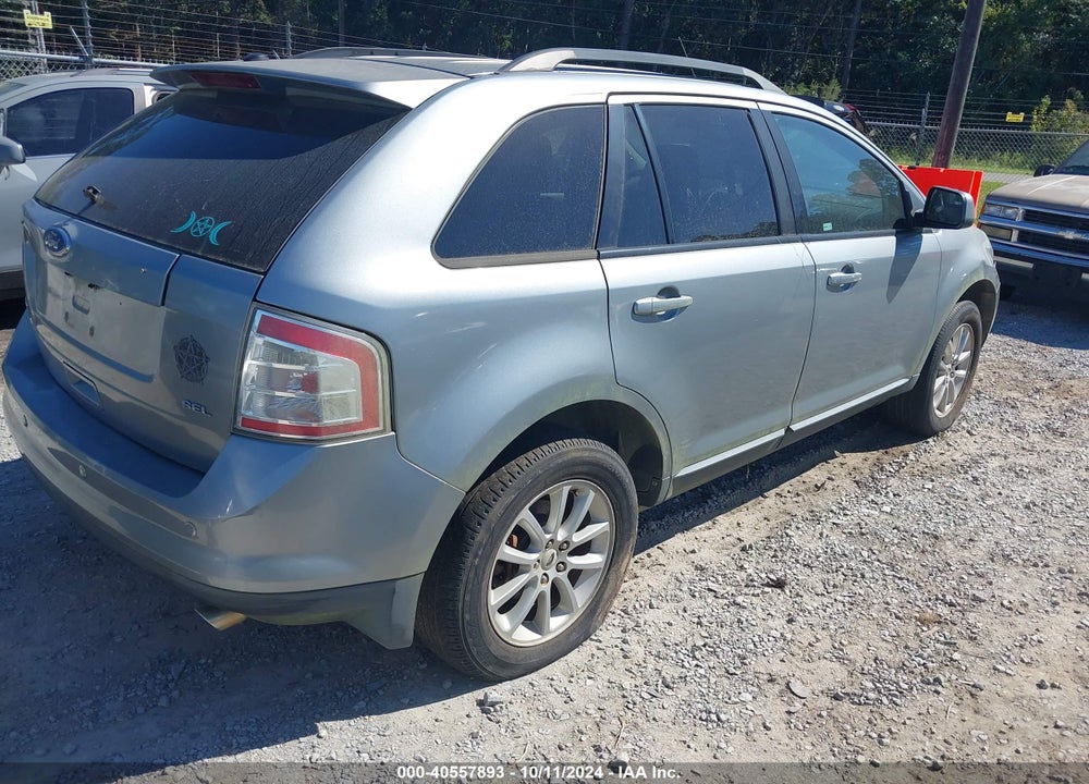 2007 FORD EDGE SEL VIN: 2FMDK38C27BB37635