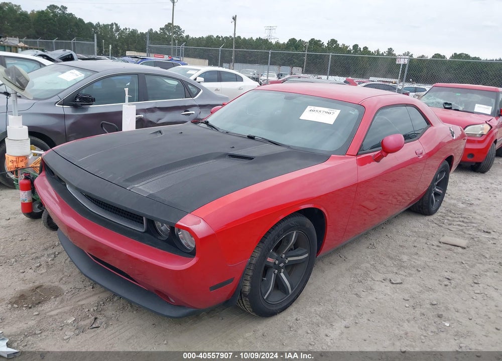 2012 DODGE CHALLENGER SXT VIN: 2C3CDYAG3CH134291