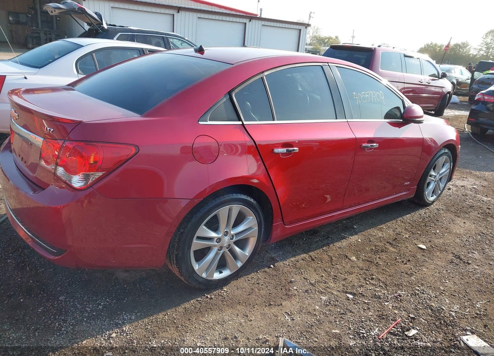 2014 CHEVROLET CRUZE LTZ VIN: 1G1PG5SB8E7184570