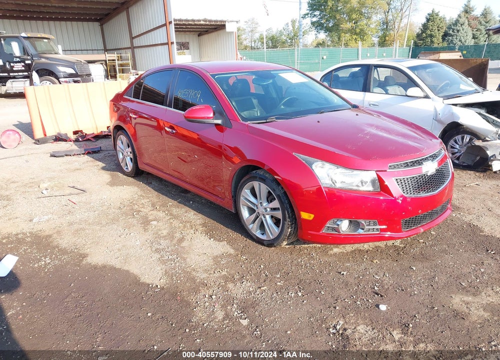 2014 CHEVROLET CRUZE LTZ VIN: 1G1PG5SB8E7184570