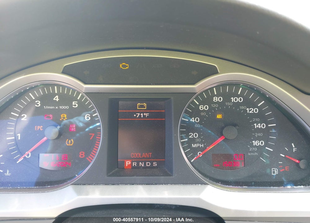 2007 AUDI A6 3.2 VIN: WAUDH74F87N139272