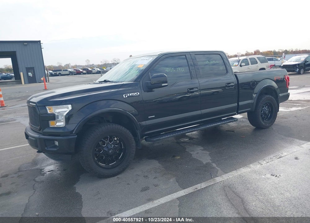 2015 FORD F-150 LARIAT VIN: 1FTFW1EG7FFC96001