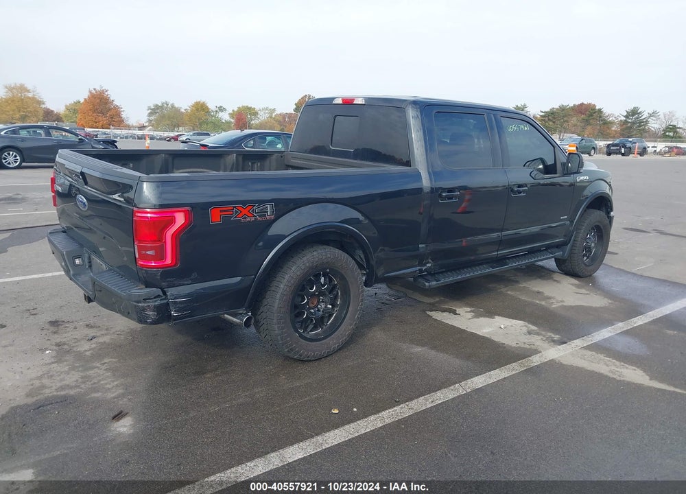 2015 FORD F-150 LARIAT VIN: 1FTFW1EG7FFC96001