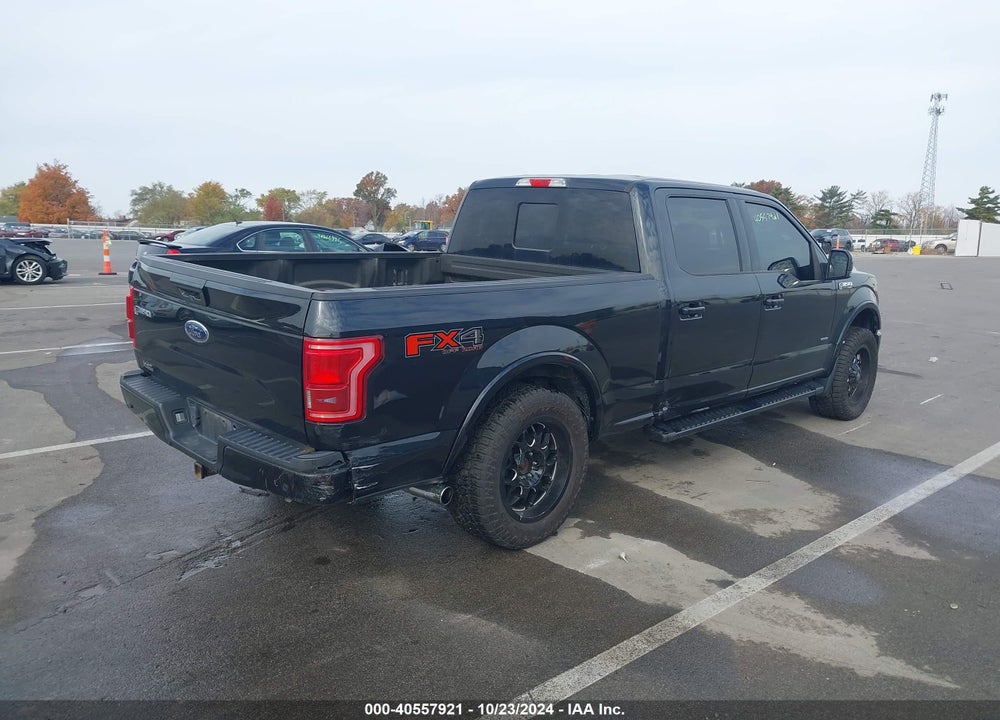 2015 FORD F-150 LARIAT VIN: 1FTFW1EG7FFC96001
