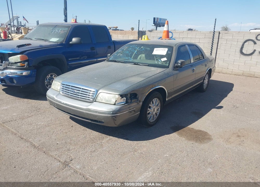 2004 FORD CROWN VICTORIA LX VIN: 2FAFP74W84X184467