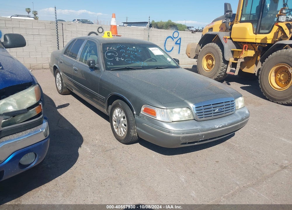 2004 FORD CROWN VICTORIA LX VIN: 2FAFP74W84X184467