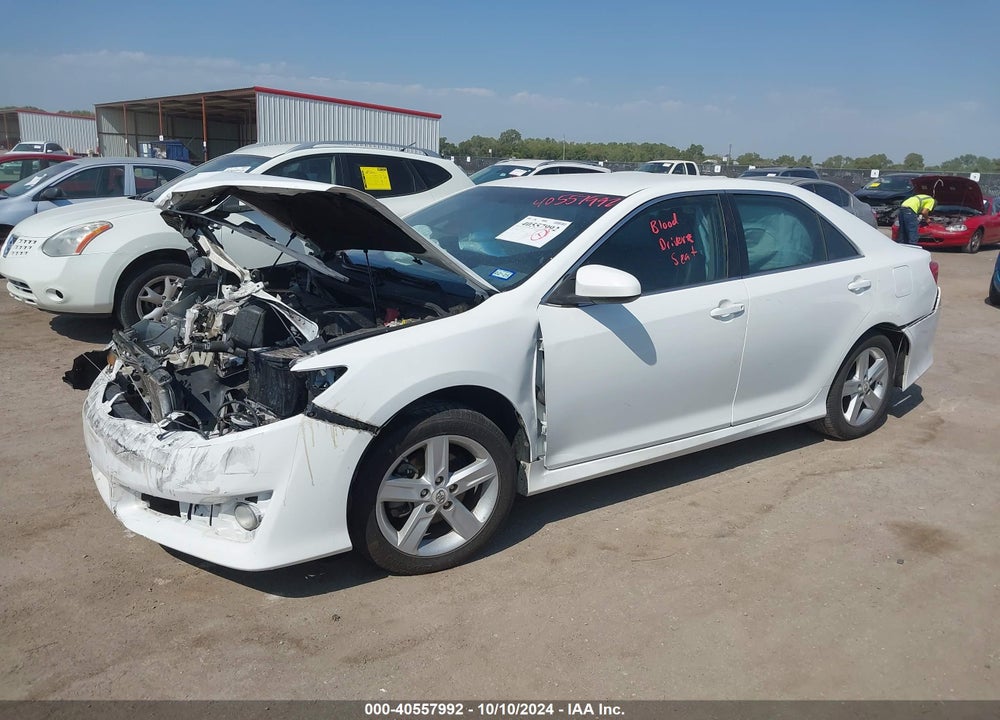 2012 TOYOTA CAMRY SE VIN: 4T1BF1FK2CU587638