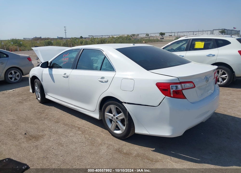 2012 TOYOTA CAMRY SE VIN: 4T1BF1FK2CU587638