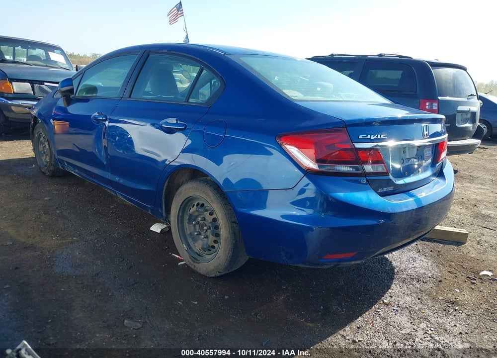 2013 HONDA CIVIC LX VIN: 2HGFB2F50DH561224