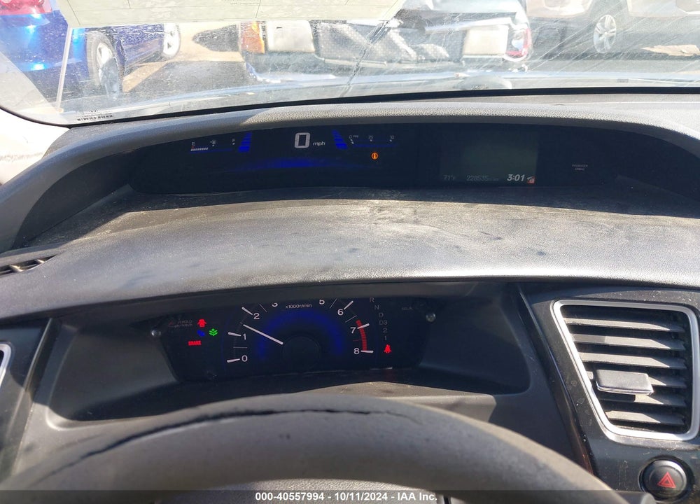 2013 HONDA CIVIC LX VIN: 2HGFB2F50DH561224