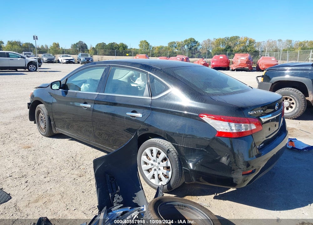 2014 NISSAN SENTRA SV VIN: 3N1AB7AP6EY335895