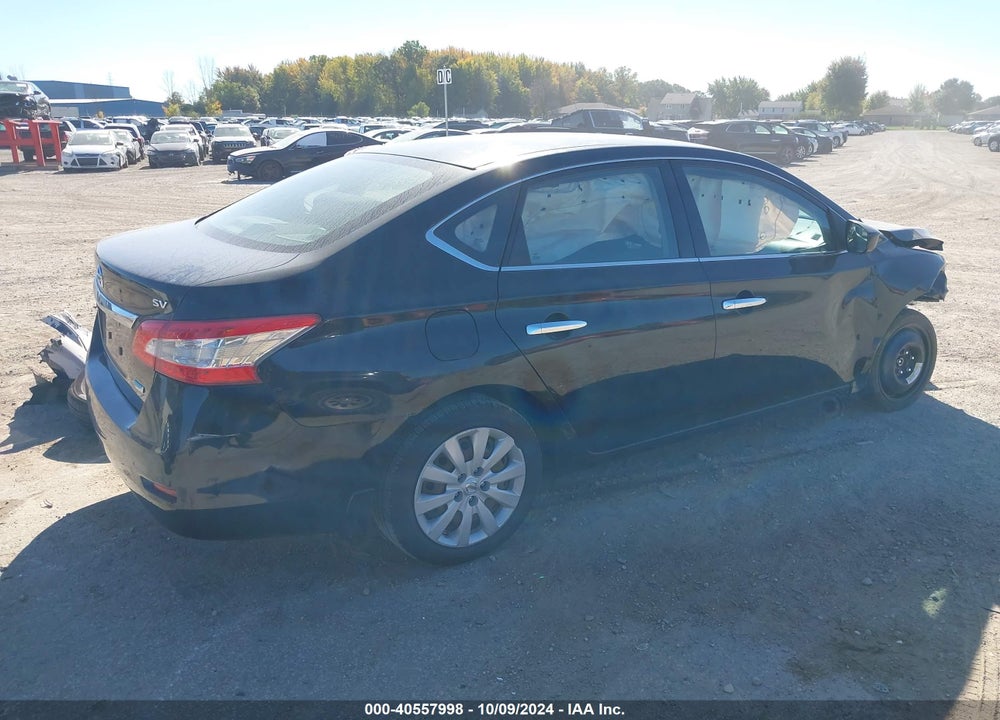 2014 NISSAN SENTRA SV VIN: 3N1AB7AP6EY335895