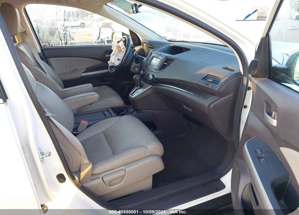 2013 HONDA CR-V EX-L VIN: 5J6RM4H7XDL037933