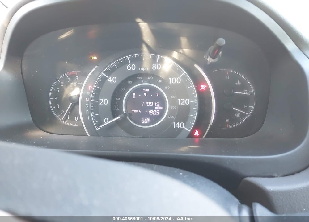 2013 HONDA CR-V EX-L VIN: 5J6RM4H7XDL037933