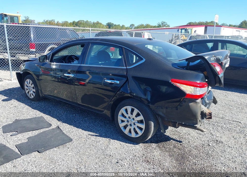2015 NISSAN SENTRA SV VIN: 3N1AB7AP8FL656030