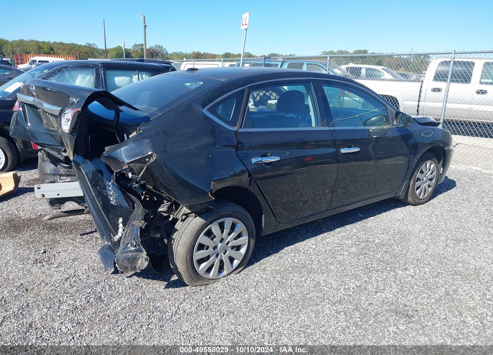 2015 NISSAN SENTRA SV VIN: 3N1AB7AP8FL656030