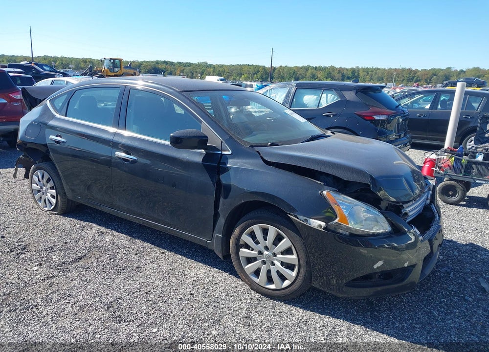 2015 NISSAN SENTRA SV VIN: 3N1AB7AP8FL656030