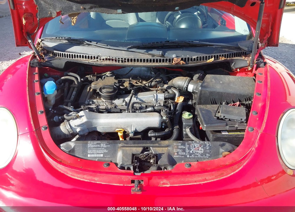 2001 VOLKSWAGEN NEW BEETLE GLS 1.8L TURBO VIN: 3VWCD21C61M436806