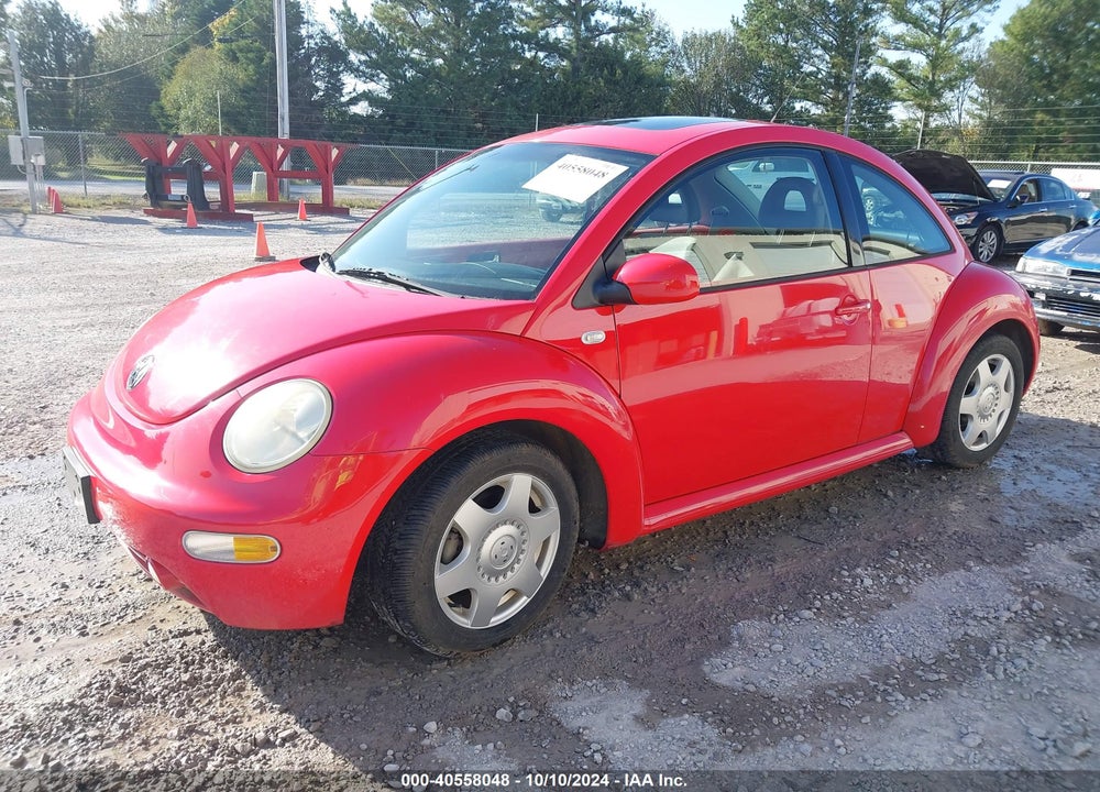 2001 VOLKSWAGEN NEW BEETLE GLS 1.8L TURBO VIN: 3VWCD21C61M436806