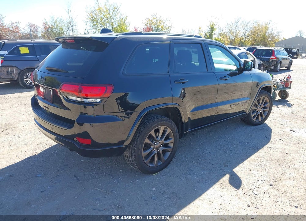 2017 JEEP GRAND CHEROKEE LIMITED 75TH ANNIVERSARY EDITION 4X4 VIN: 1C4RJFBG7HC718513
