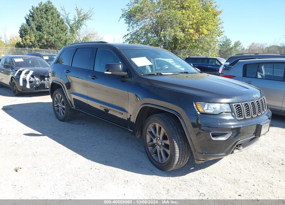 2017 JEEP GRAND CHEROKEE LIMITED 75TH ANNIVERSARY EDITION 4X4 VIN: 1C4RJFBG7HC718513