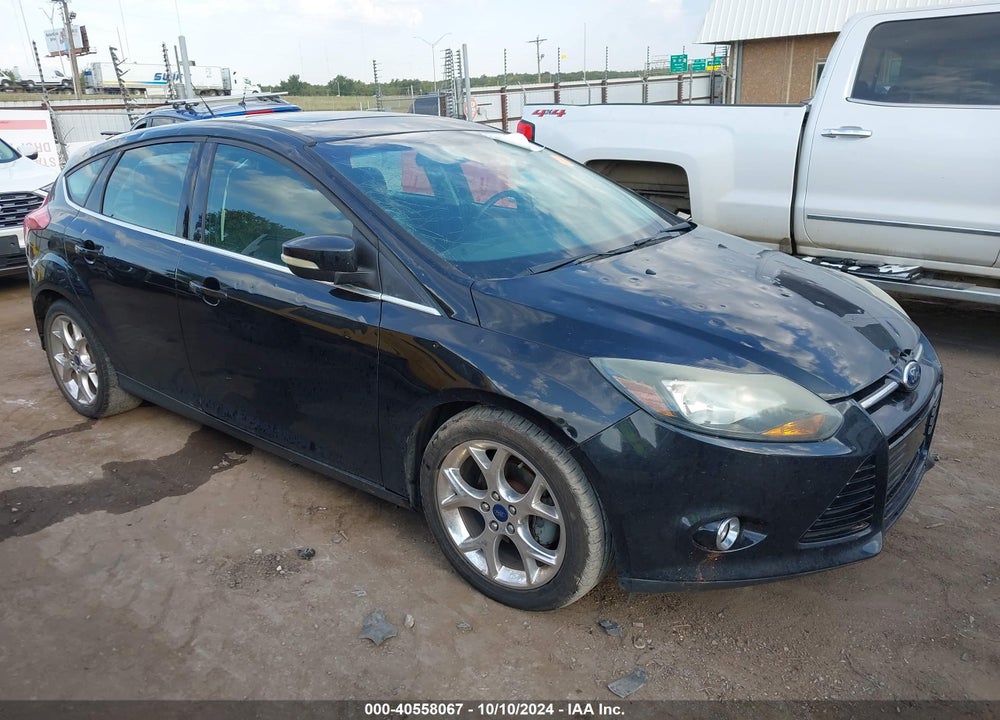 2013 FORD FOCUS TITANIUM VIN: 1FADP3N20DL251118